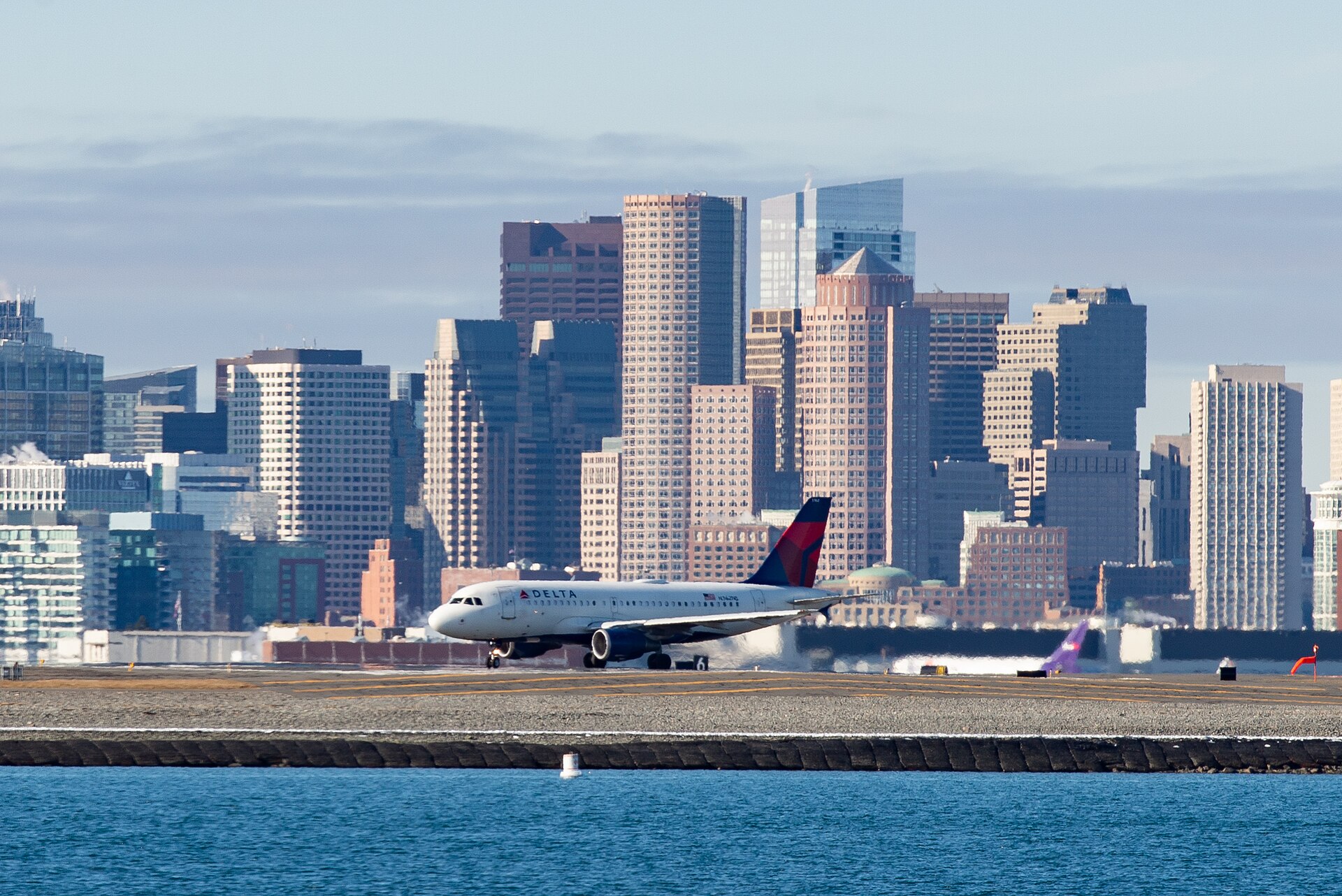 Logan Airport departures curbside pickup